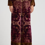 Pantalone ampio in ciniglia stampata 12599 516594 PIERRE-LOUIS MASCIA 