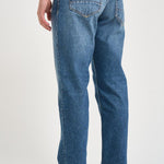 Jeans uomo tapered crop in denim medio MUSSO UP518 341 DEPARTMENT FIVE 