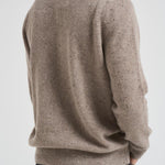 Maglia uomo girocollo tortora MKN1575 ST51 BARBOUR 