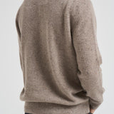 Maglia uomo girocollo tortora MKN1575 ST51 BARBOUR 