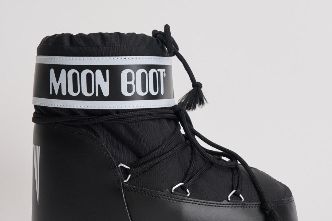 Stivale donna da neve nero in nylon 1409340 N001BLACK MOON BOOT 