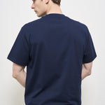 T-shirt uomo girocollo blu TH7318 166 LACOSTE 