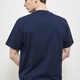 T-shirt uomo girocollo blu TH7318 166 LACOSTE 