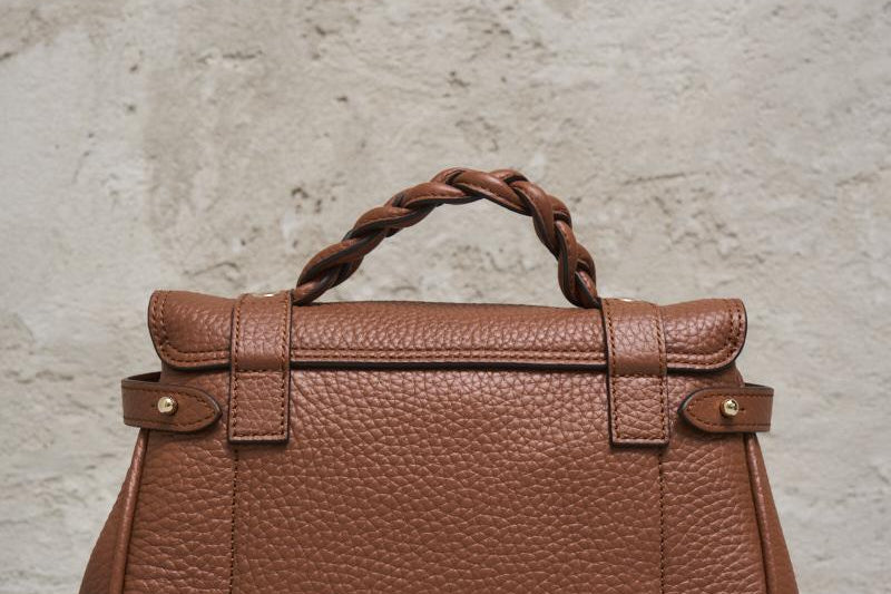Borsa donna marrone Alexa mini RL6595 736G653 MULBERRY 