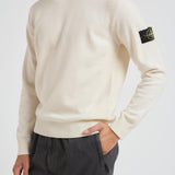 Maglia uomo girocollo panna 5100001 S00A1V0093 STONE ISLAND 