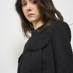 Giacca donna cropped nera SINAME BLACK IRO 