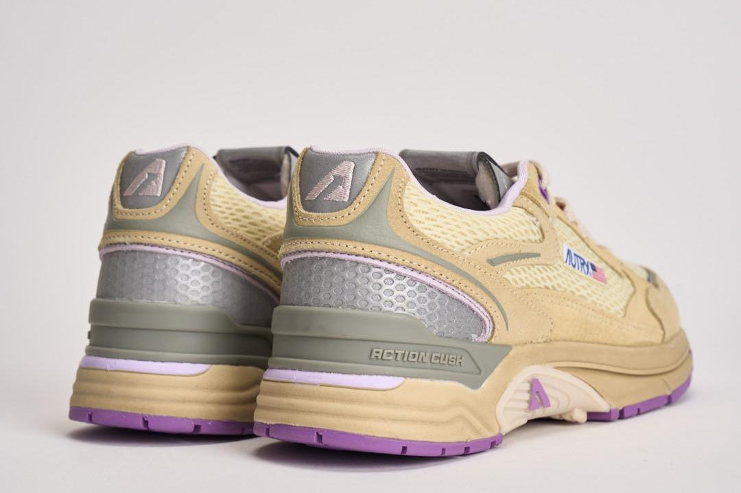 Sneakers donna Hyperway Low gialla HYLW HU01 AUTRY 