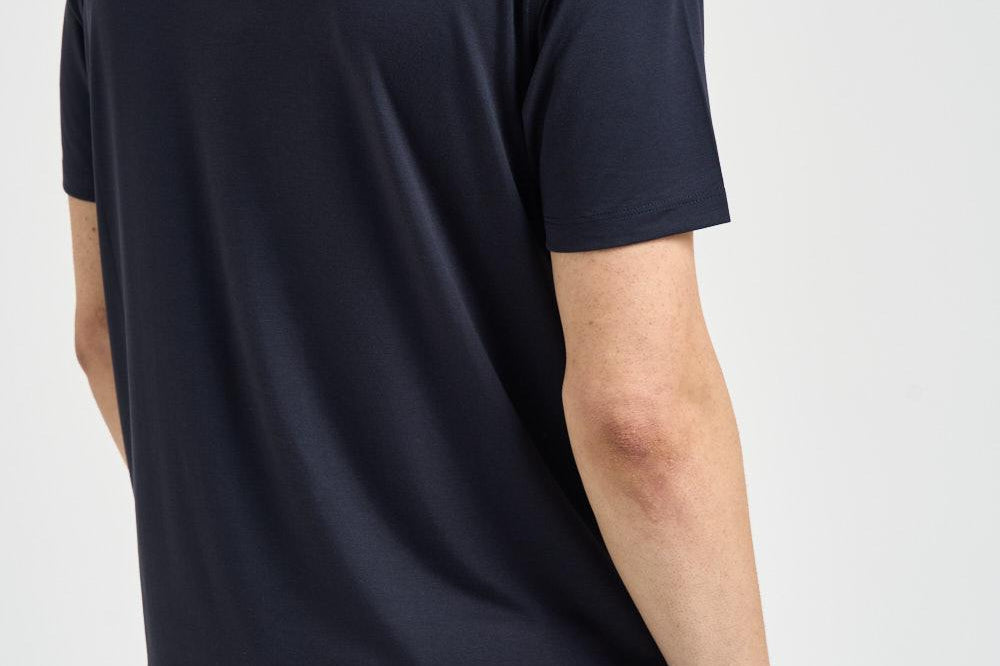 T-shirt uomo girocollo blu EM004586 AF13721UB118 EMPORIO ARMANI 