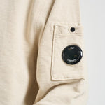 Felpa uomo girocollo sabbia SS207A 114 C.P. COMPANY 