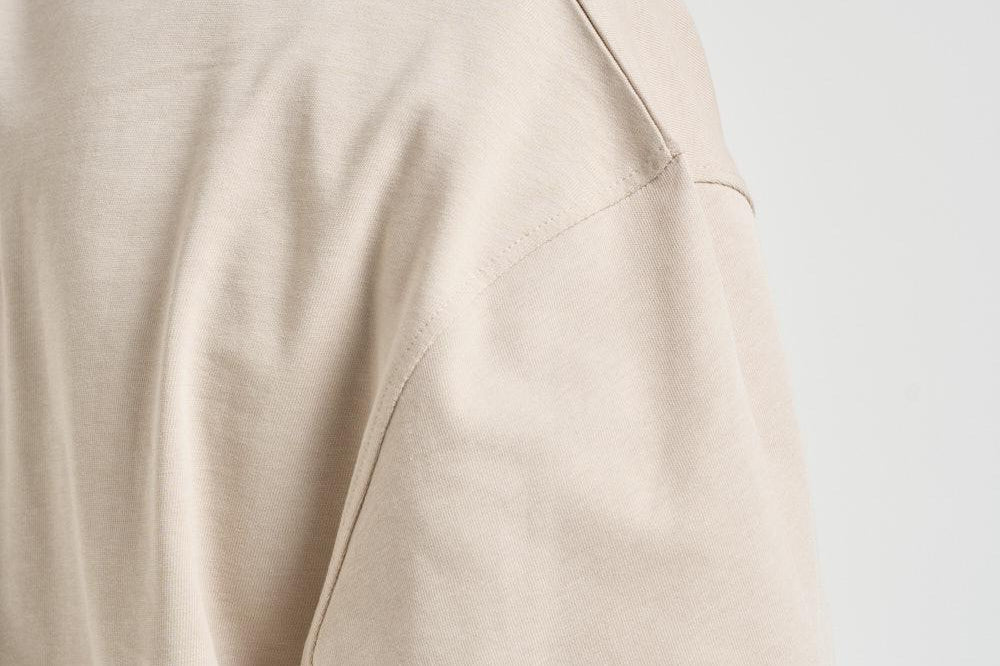 T-shirt uomo girocollo beige 1001491 LIGHTSAND LES DEUX 