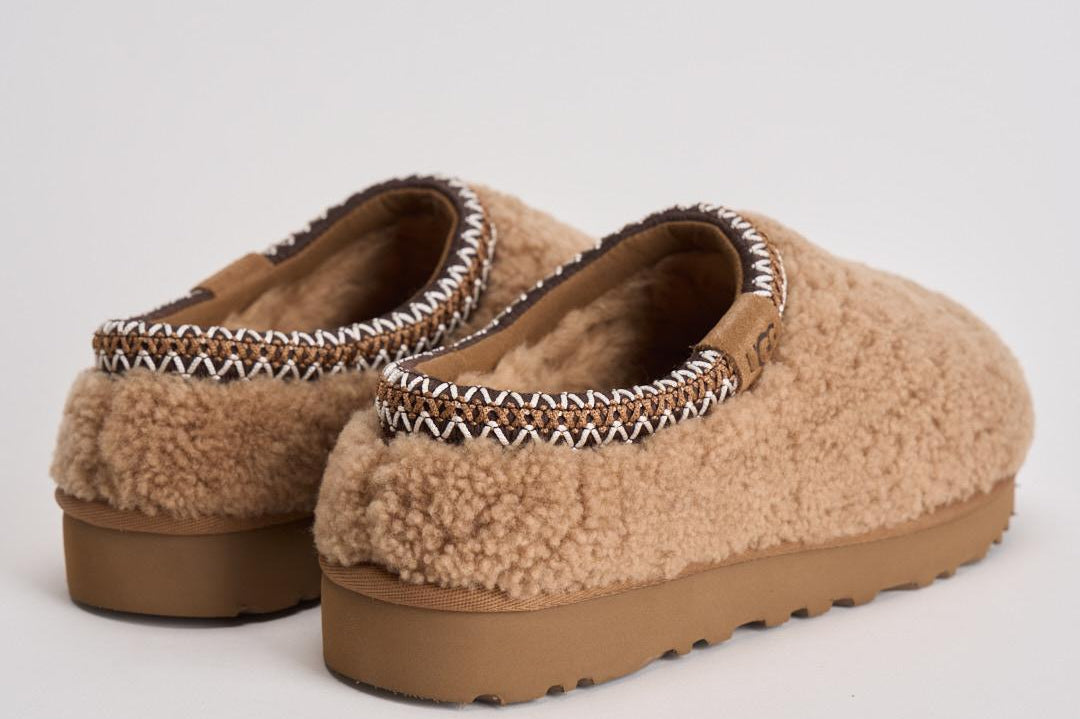 Mule donna Tasman Curly cammello 1158356 CHESTNUT UGG 