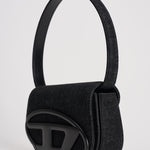 Borsa donna 1DR in denim nera X08396 P6901T8013 DIESEL 