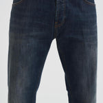 Jeans uomo regular in denim scuro UP577 DFE311ULL1 DONDUP 