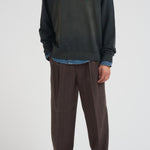Felpa uomo effetto slavato nera GUP01938 P00214690498 GOLDEN GOOSE 