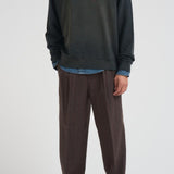 Felpa uomo effetto slavato nera GUP01938 P00214690498 GOLDEN GOOSE 