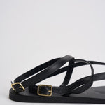 Sandali infradito donna neri I1.5Y0 BLACKCROSSOVER MANEBI' 