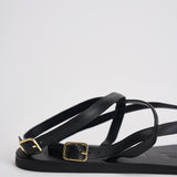 Sandali infradito donna neri I1.5Y0 BLACKCROSSOVER MANEBI' 