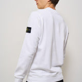 Felpa uomo girocollo bianca 6100044 S0051V0001 STONE ISLAND 