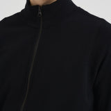 Maglia uomo con zip nera 5100062 S00A1V0029 STONE ISLAND 