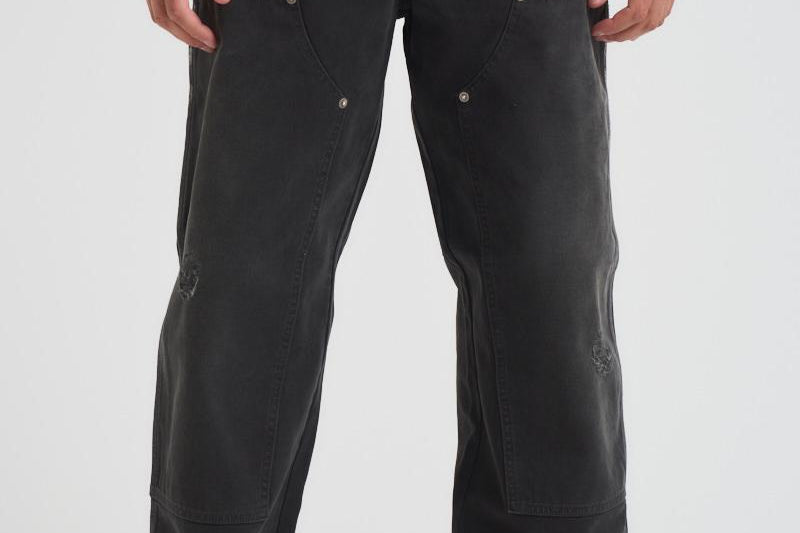 Jeans uomo journey painter in denim grigio GMP01942 P00192190100 GOLDEN GOOSE 