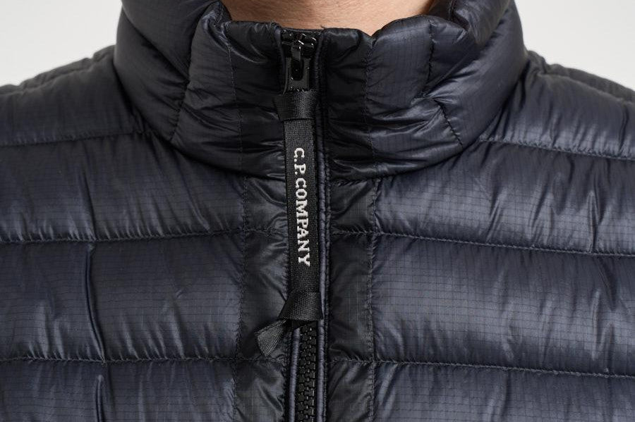 Gilet uomo trapuntato in nylon blu VE703A 888 C.P. COMPANY 