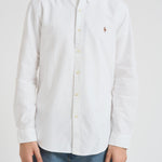 Camicia uomo Oxford bianca 710549084 006 RALPH LAUREN 