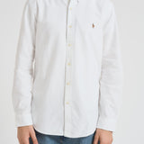Camicia uomo Oxford bianca 710549084 006 RALPH LAUREN 