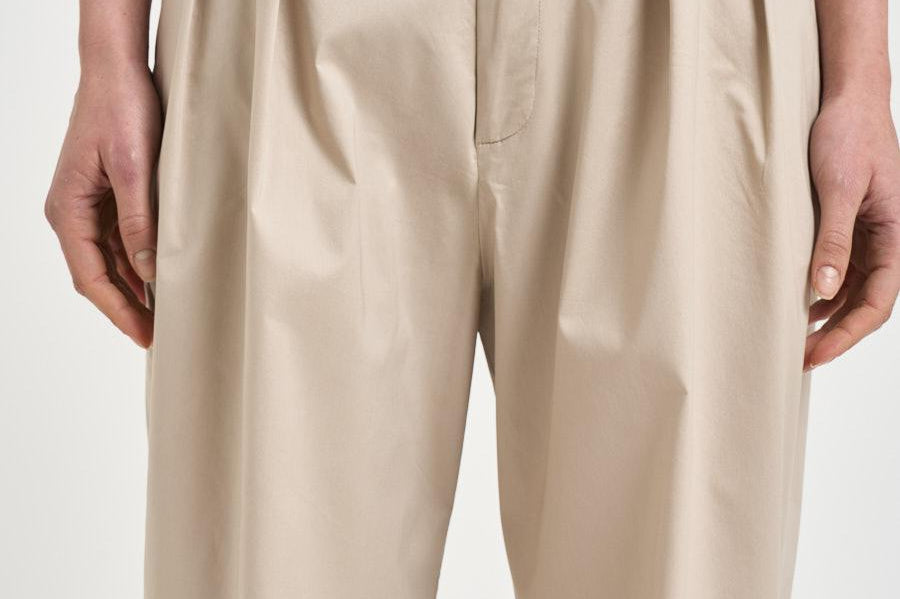 Pantalone donna balloon beige L6SK81 W81 LIVIANA CONTI 