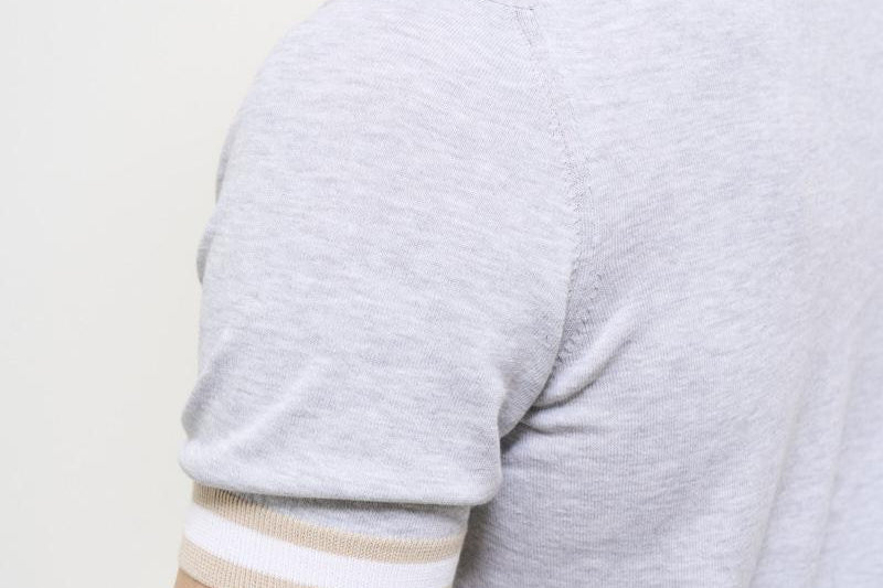 T-shirt uomo girocollo grigia 57135 20671052 GRAN SASSO 