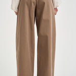 Pantalone donna dritto tortora NAN24 TORTORA NINE IN THE MORNING 
