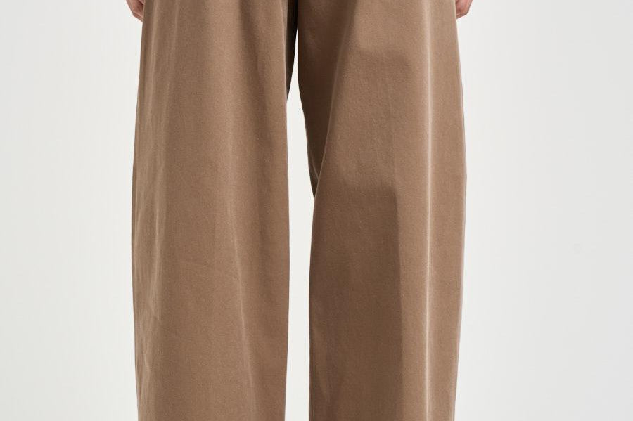 Pantalone donna dritto tortora NAN24 TORTORA NINE IN THE MORNING 