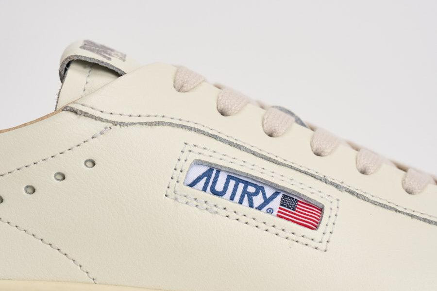 Sneakers uomo Dallas in pelle panna ADLM MR01 AUTRY 
