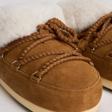 Stivale donna in pelle scamosciata marrone 1470090 ML06COGNACNATURAL MOON BOOT 