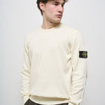 Maglia uomo girocollo panna 5100053 S00B2V0093 STONE ISLAND 