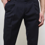 Pantalone uomo blu Tiberios. TIBERIOS 32508211 BRIGLIA 