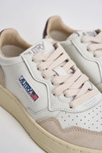 Sneakers donna medalist low in suede e bordeaux. AULW LS18 AUTRY 