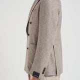 Giacca uomo doppiopetto in lana grigia 1SMC20K 070039T3042 TAGLIATORE 