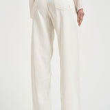 Jeans Poppy donna in denim bianco POPPY 2034WHITE ICON DENIM 