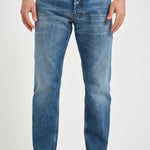 Jeans uomo tapered crop in denim medio MUSSO UP518 341 DEPARTMENT FIVE 