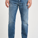 Jeans uomo tapered crop in denim medio MUSSO UP518 341 DEPARTMENT FIVE 