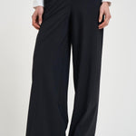 Pantalone donna gamba larga nero 26854 10BLACK RRD 