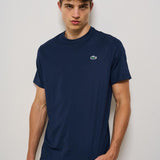 T-shirt uomo girocollo blu TH8920 166 LACOSTE 