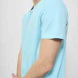 T-shirt uomo girocollo celeste 710671438 407 RALPH LAUREN 