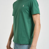 T-shirt uomo girocollo verde 710671438 422 RALPH LAUREN 