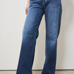 Jeans donna wide-leg denim blu DP427 DS0296800 DONDUP 