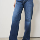 Jeans donna wide-leg denim blu DP427 DS0296800 DONDUP 