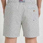 Costume uomo stampa geometrica bianco DEWT 01 MC2 SAINT BARTH 