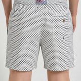 Costume uomo stampa geometrica bianco DEWT 01 MC2 SAINT BARTH 