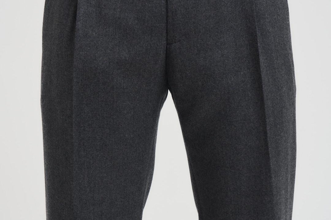 Pantalone uomo chino grigio scuro RETRO RD5470DK GREY BERWICH 