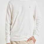 Maglia uomo girocollo bianca 710890558 506 RALPH LAUREN 